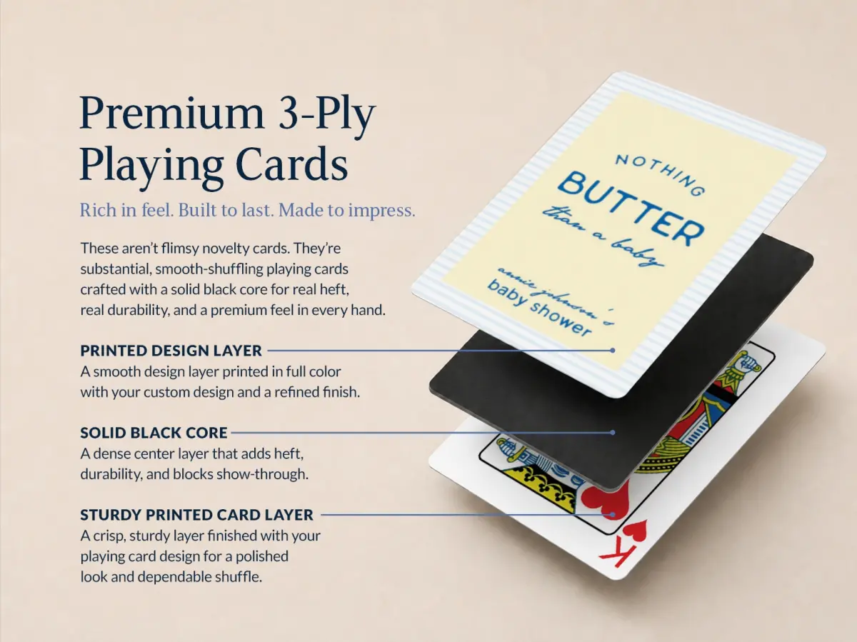 Wedding Playing Cards