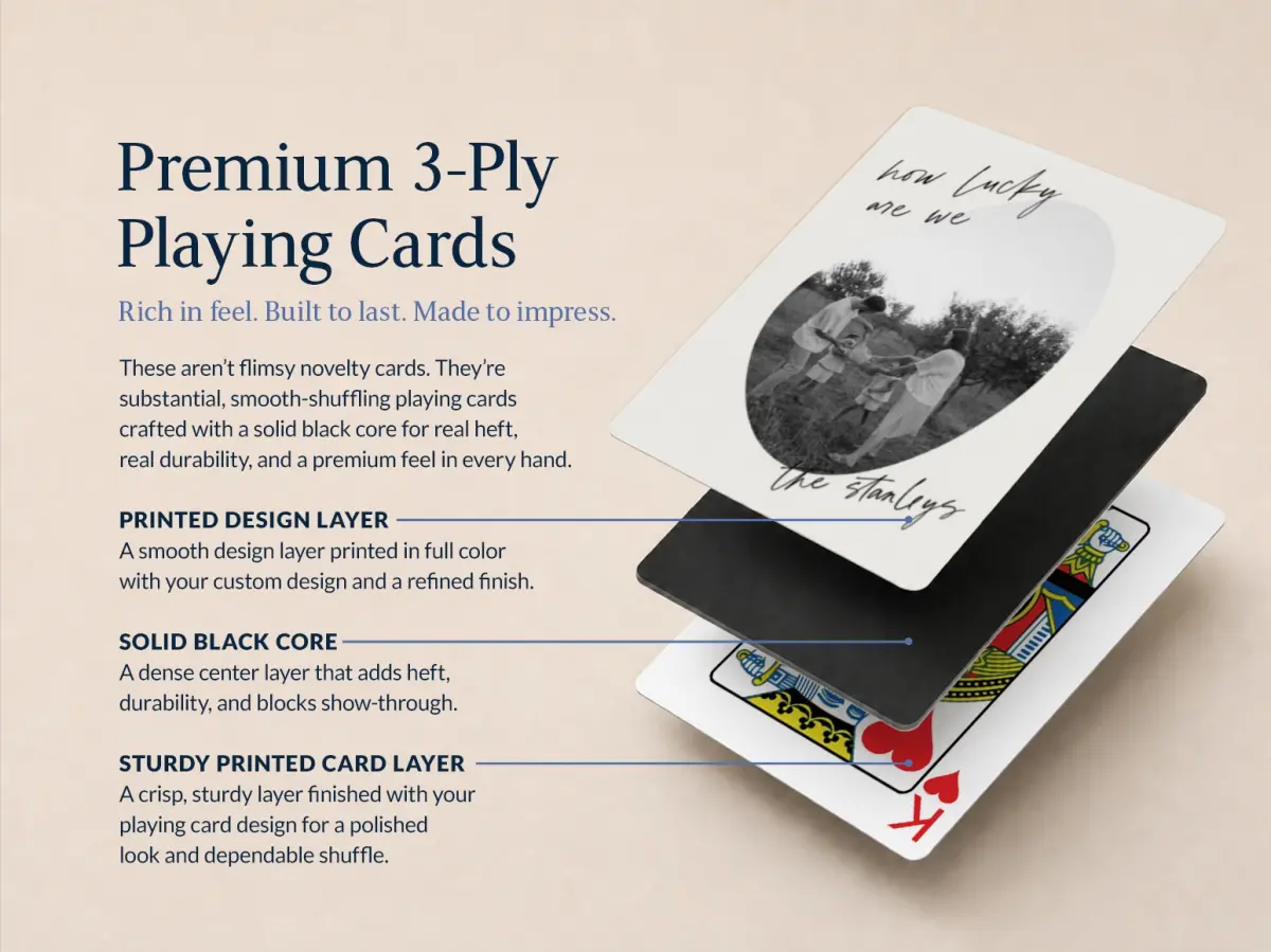 Wedding Playing Cards