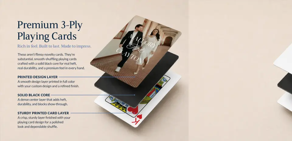 Wedding Playing Cards