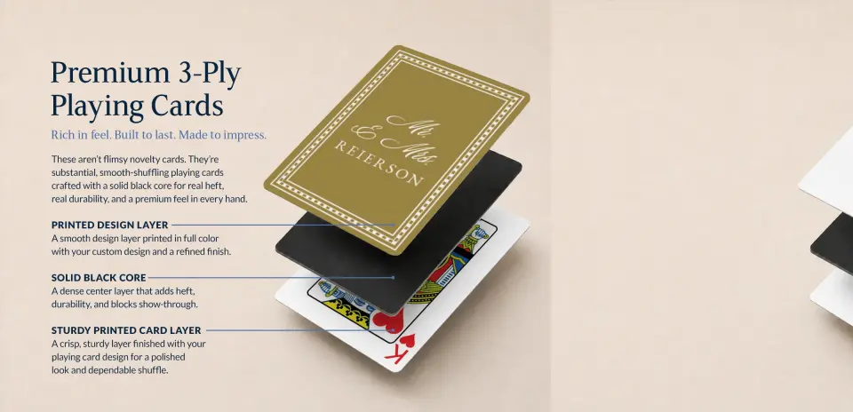 Wedding Playing Cards
