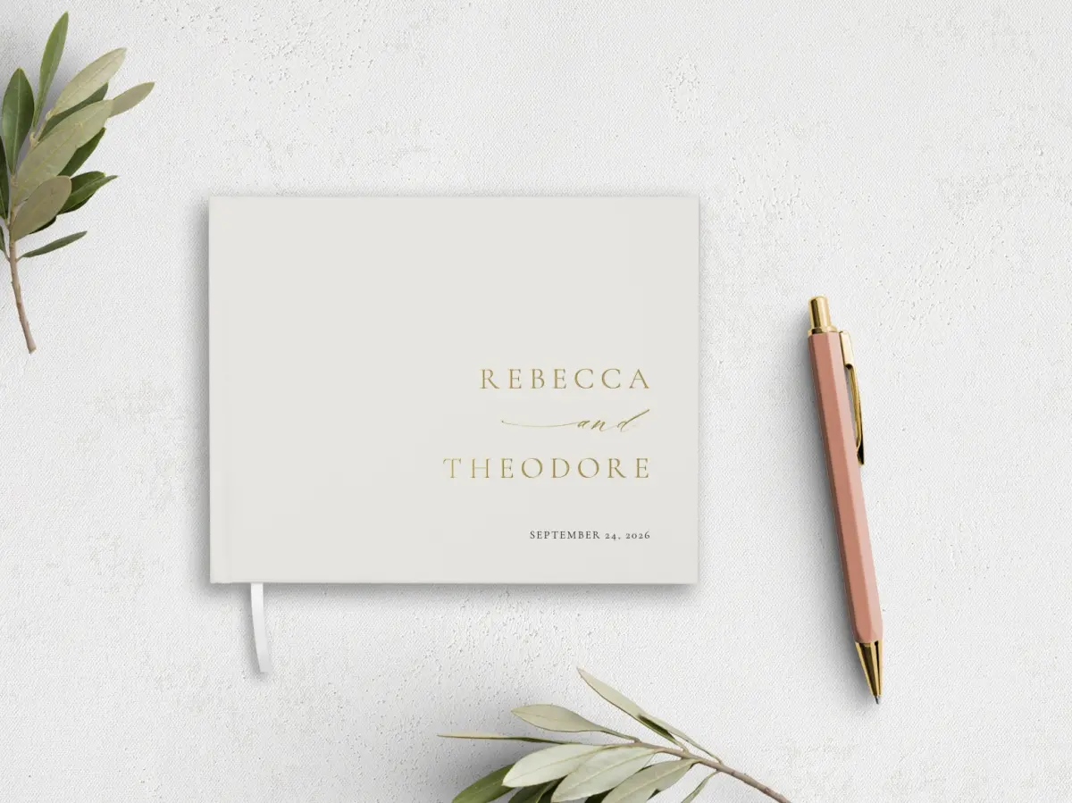 Wedding Program Front