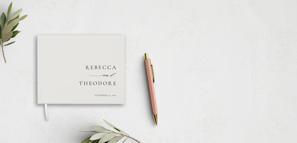 Wedding Program Front