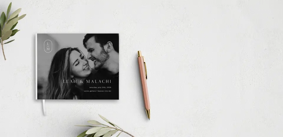 Wedding Program Front