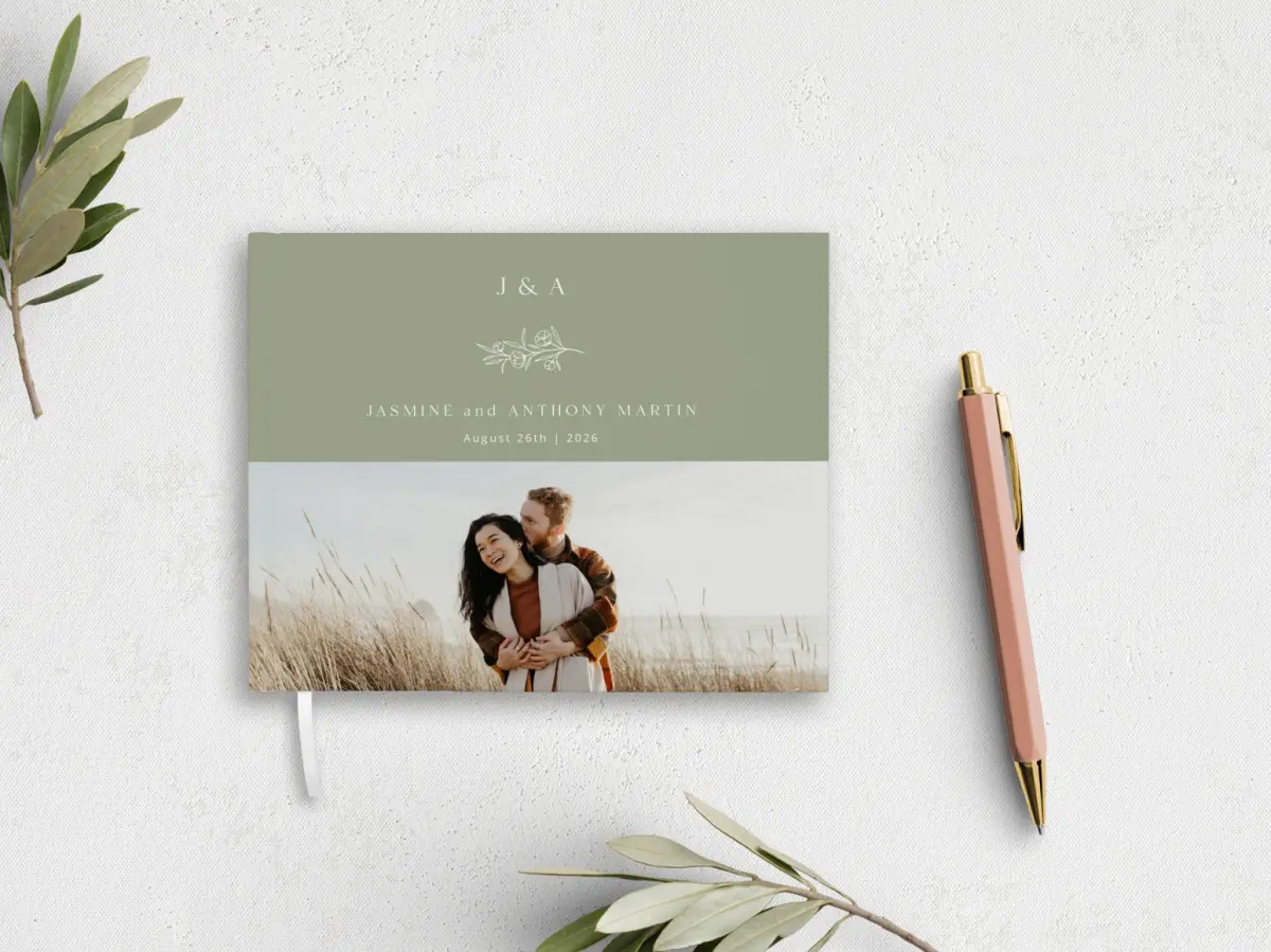 Wedding Program Front