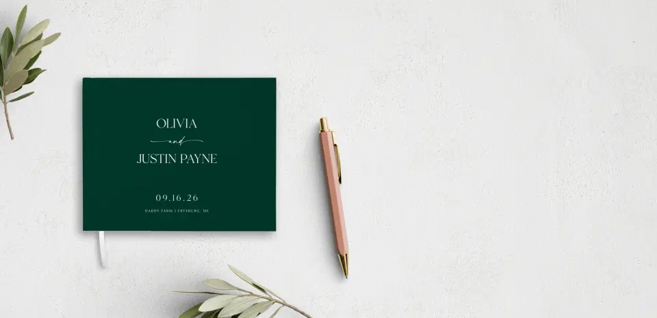 Wedding Program Front