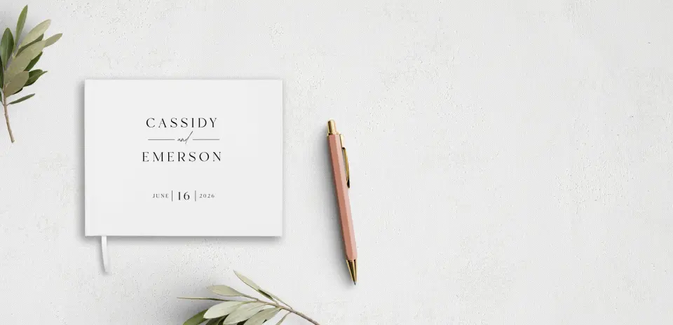 Wedding Program Front