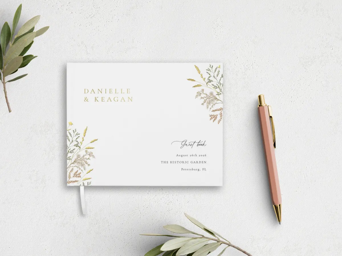 Wedding Program Front