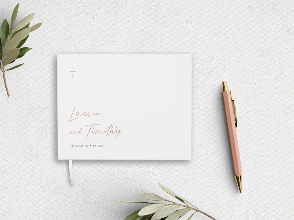 Wedding Program Front