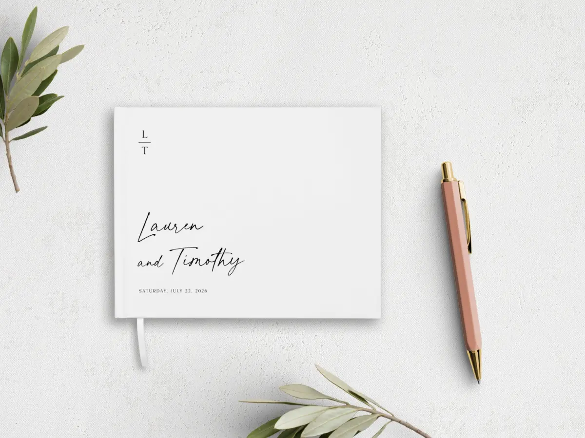 Wedding Program Front