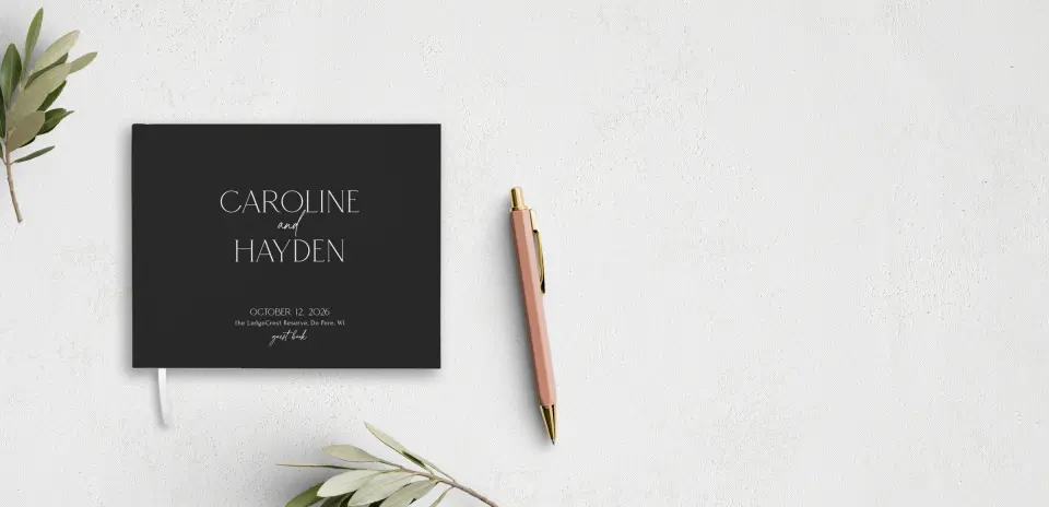 Wedding Program Front