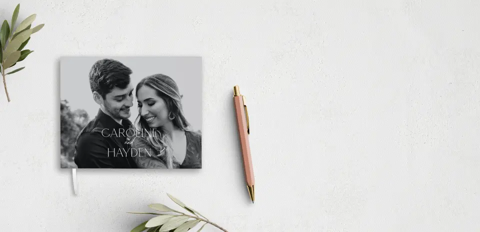 Wedding Program Front