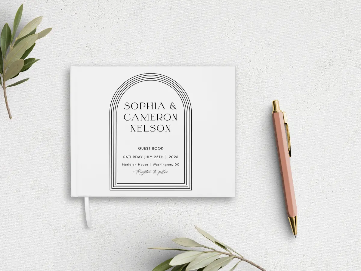 Wedding Program Front