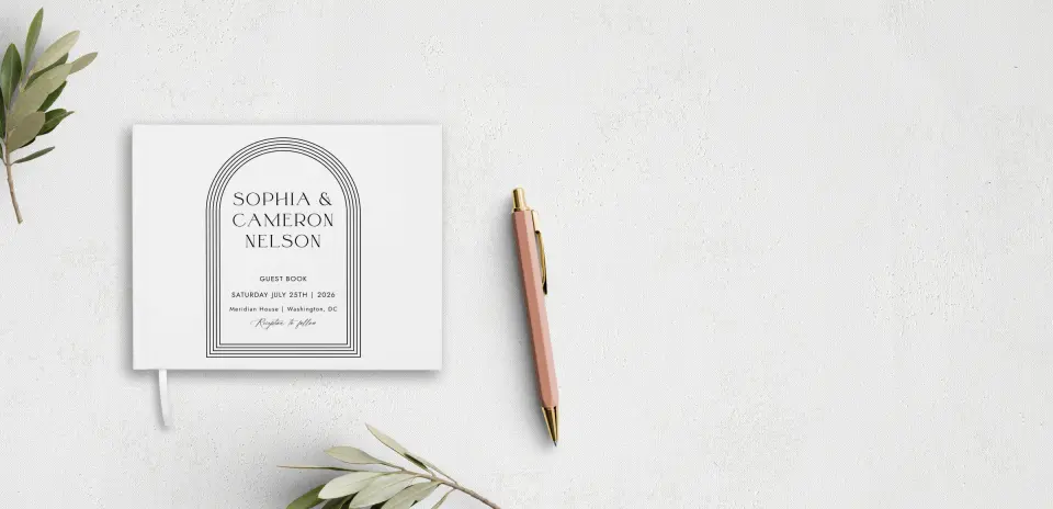 Wedding Program Front