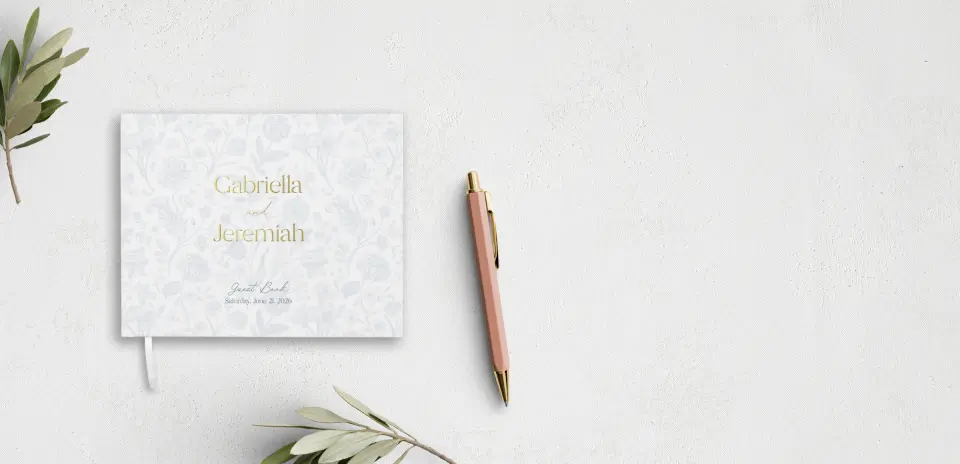 Wedding Program Front
