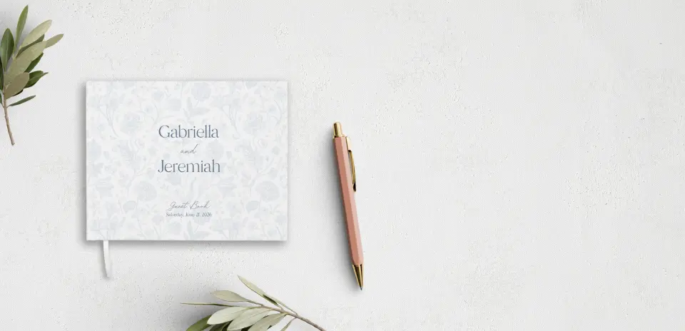 Wedding Program Front