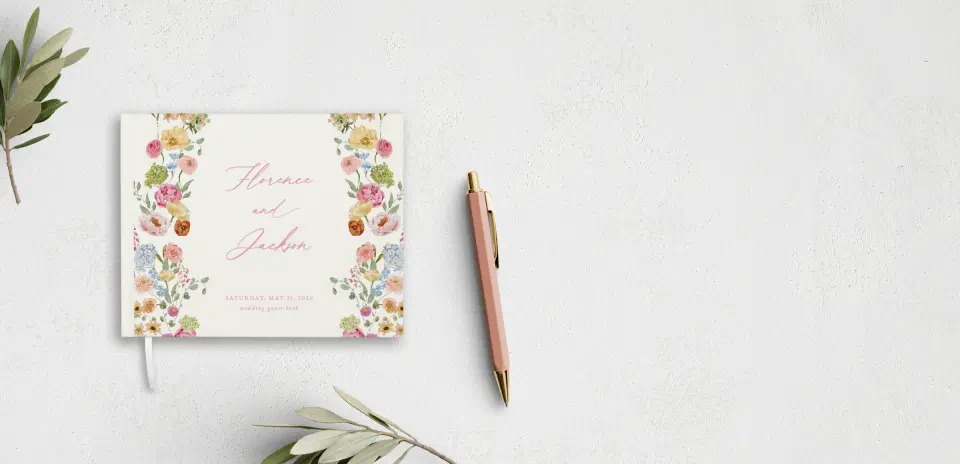 Wedding Program Front