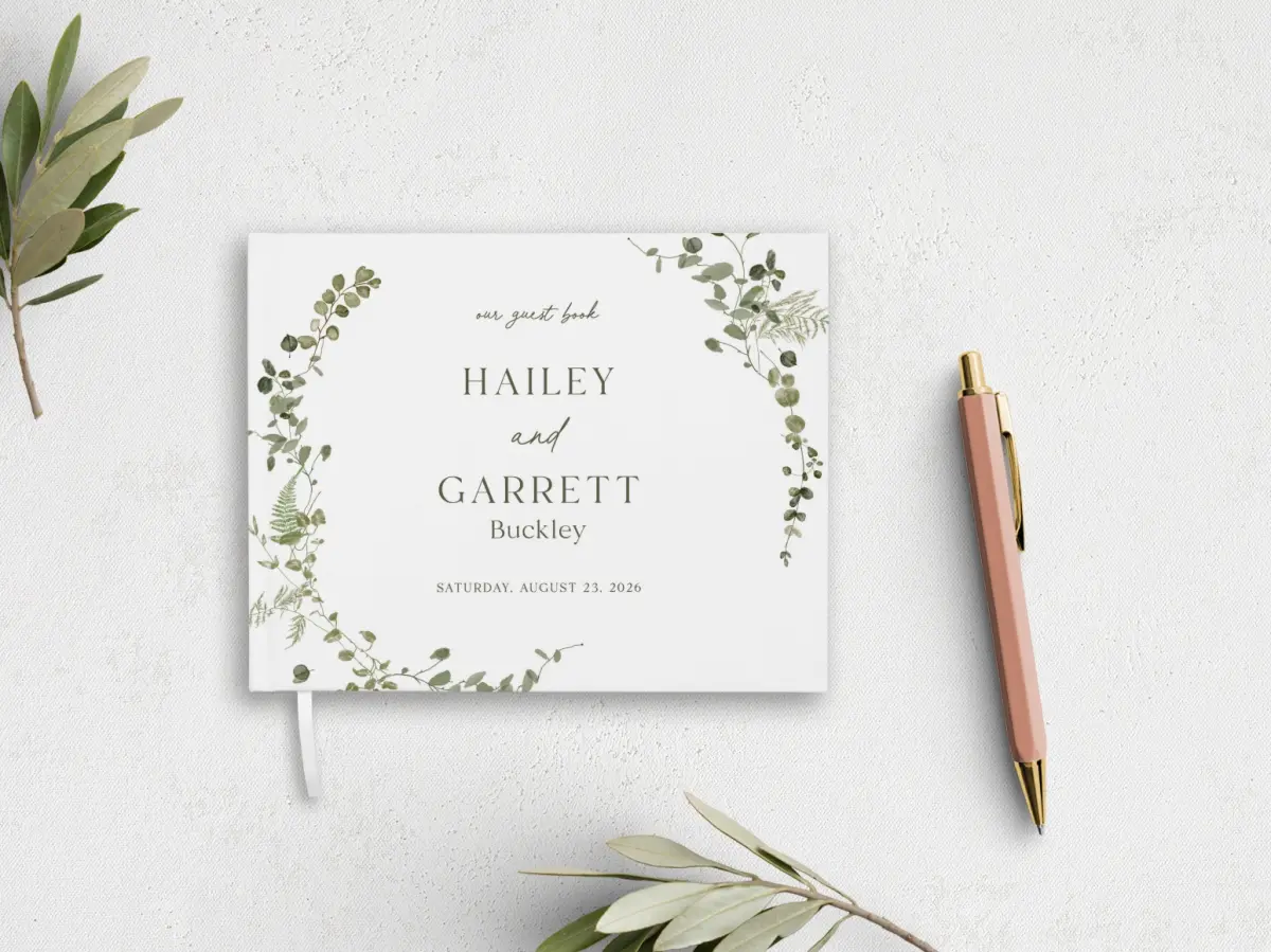 Wedding Program Front