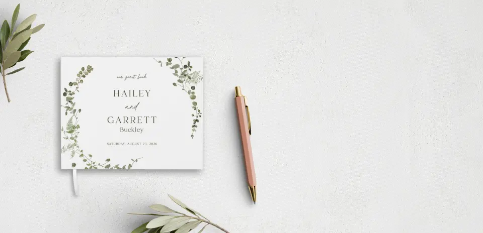 Wedding Program Front