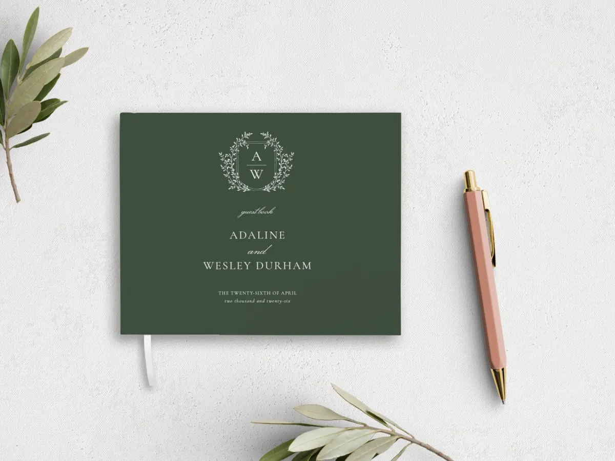 Wedding Program Front