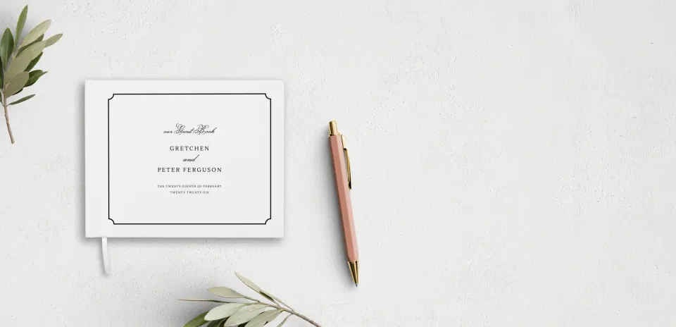 Wedding Program Front