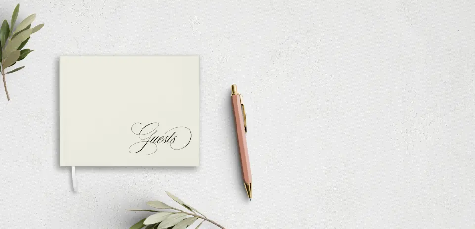 Wedding Program Front