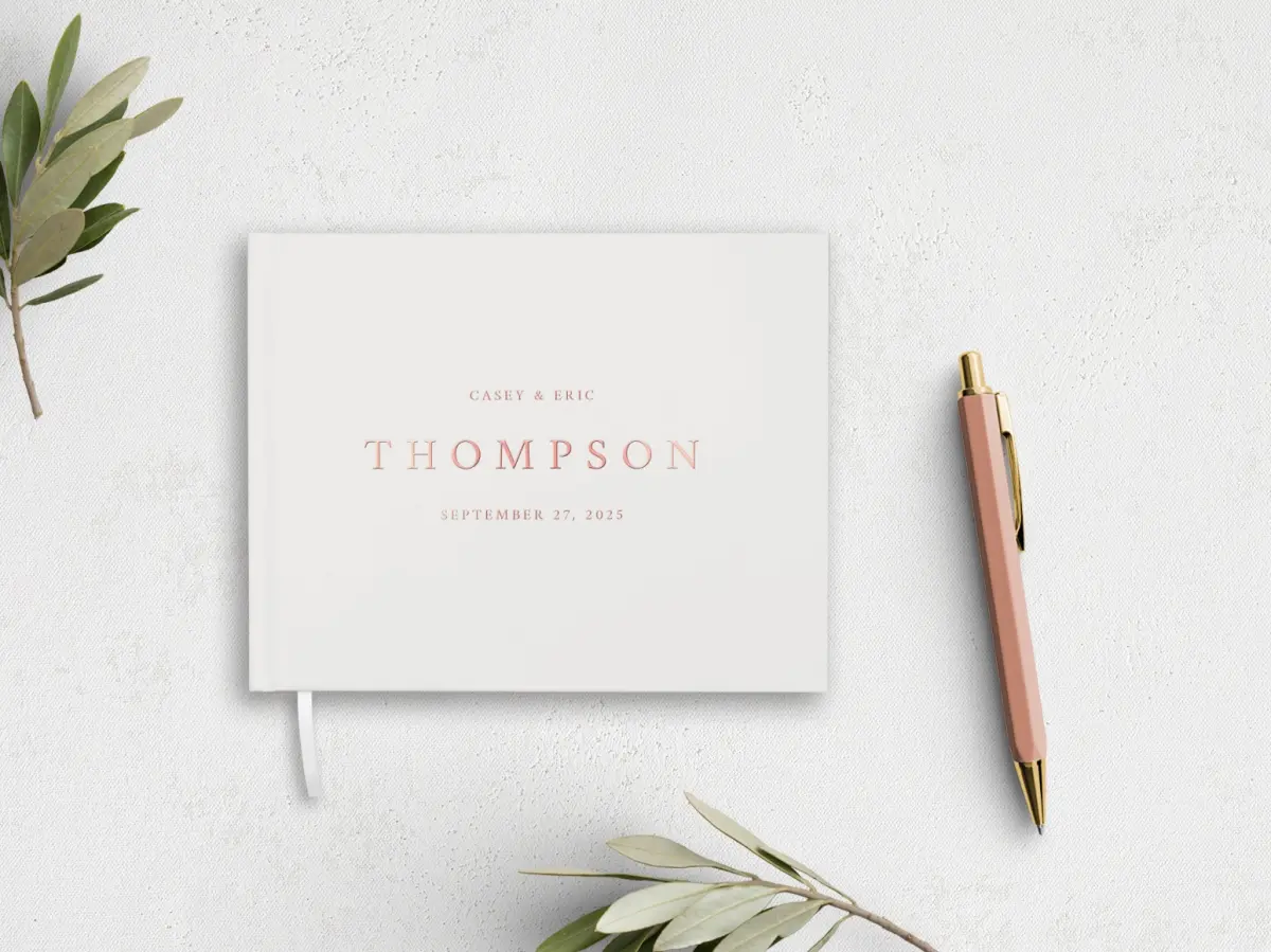 Wedding Program Front