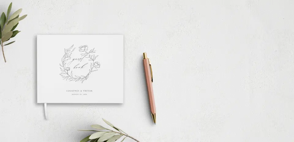Wedding Program Front
