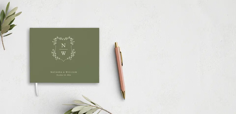 Wedding Program Front