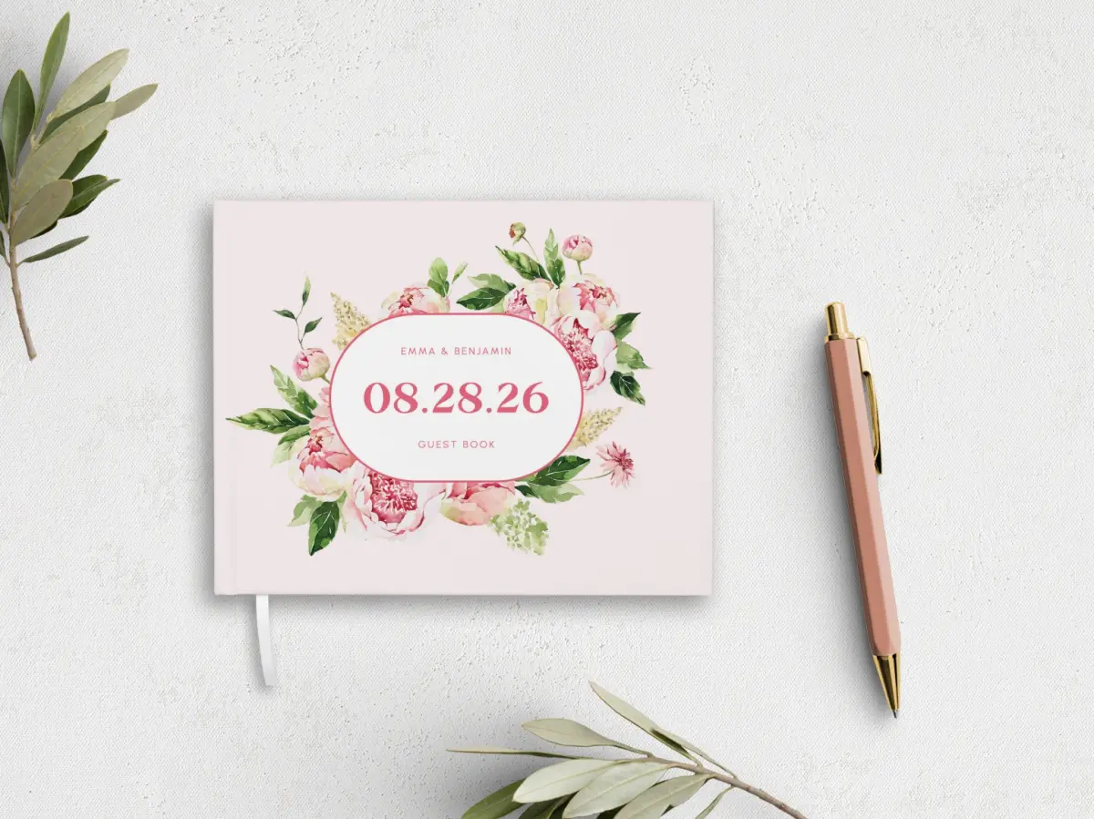 Wedding Program Front