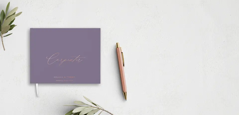 Wedding Program Front