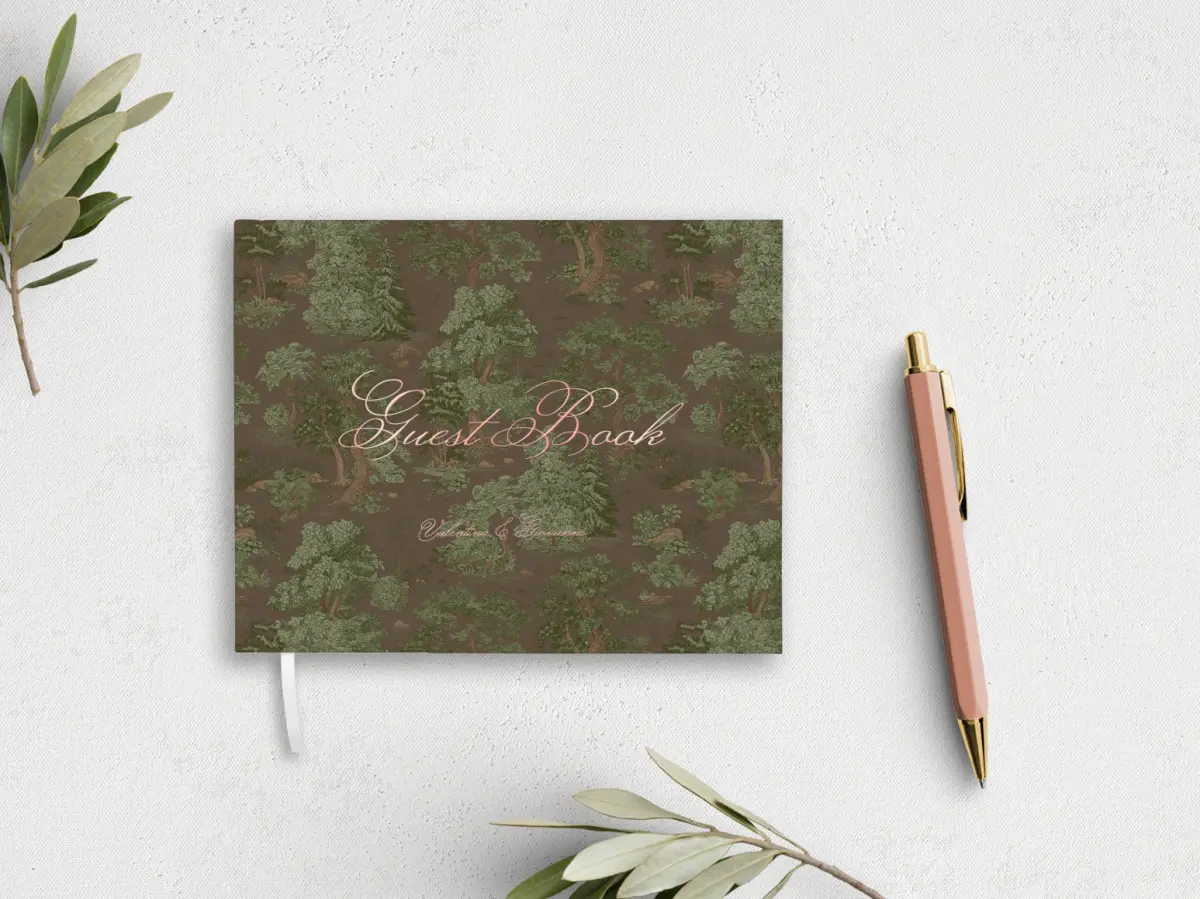 Wedding Program Front