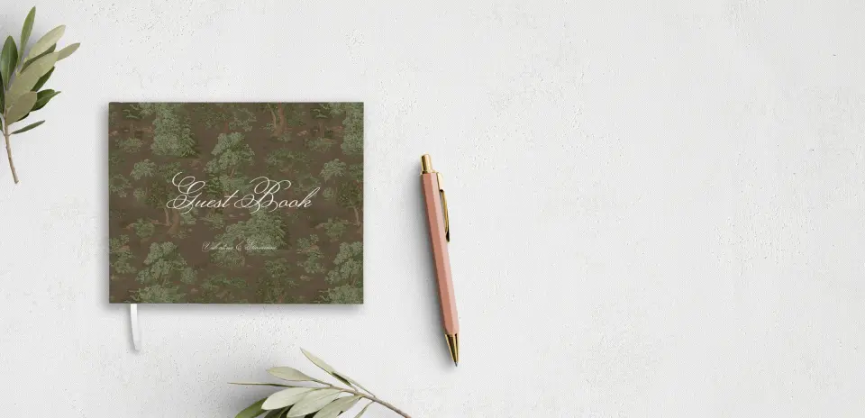 Wedding Program Front