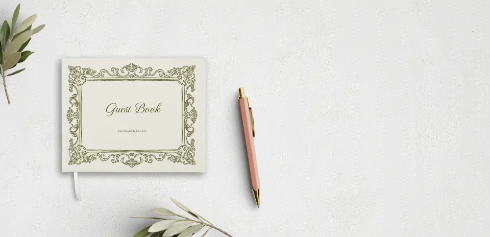 Wedding Program Front