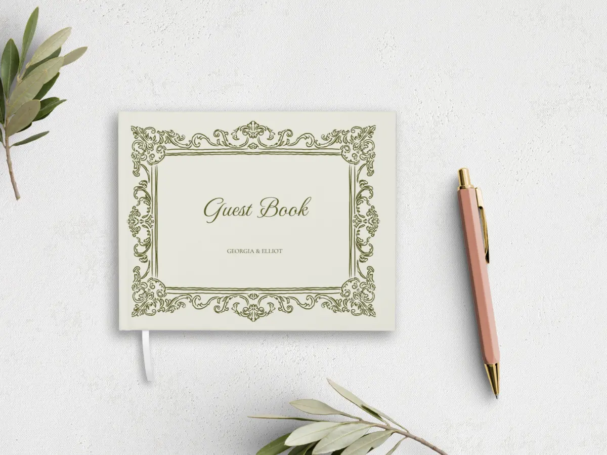 Wedding Program Front
