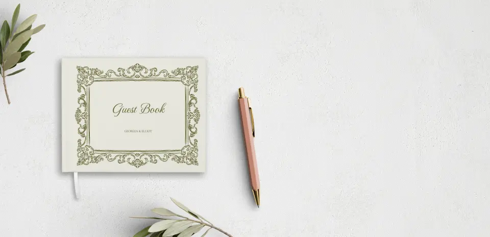 Wedding Program Front