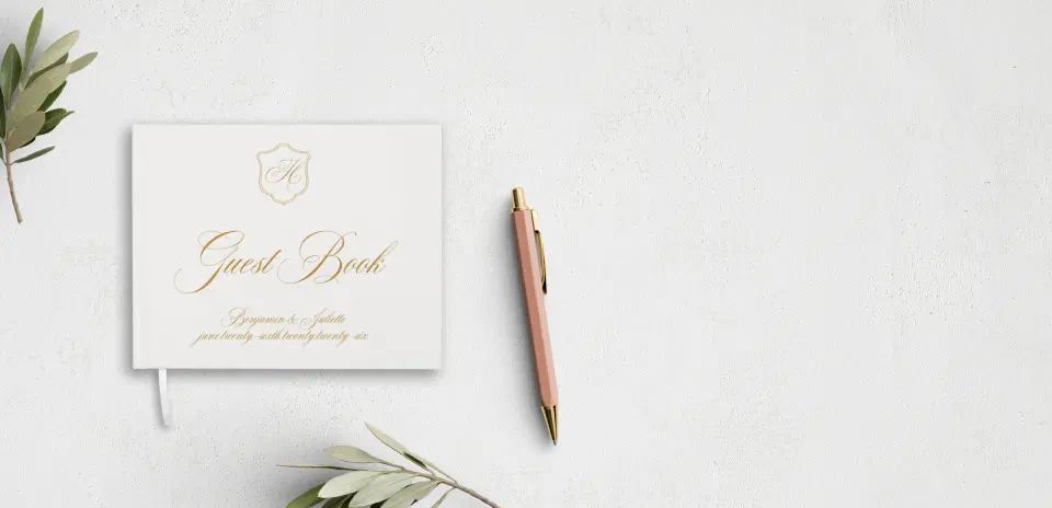 Wedding Program Front