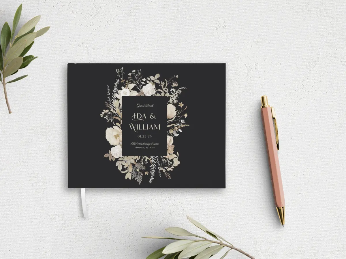 Wedding Program Front