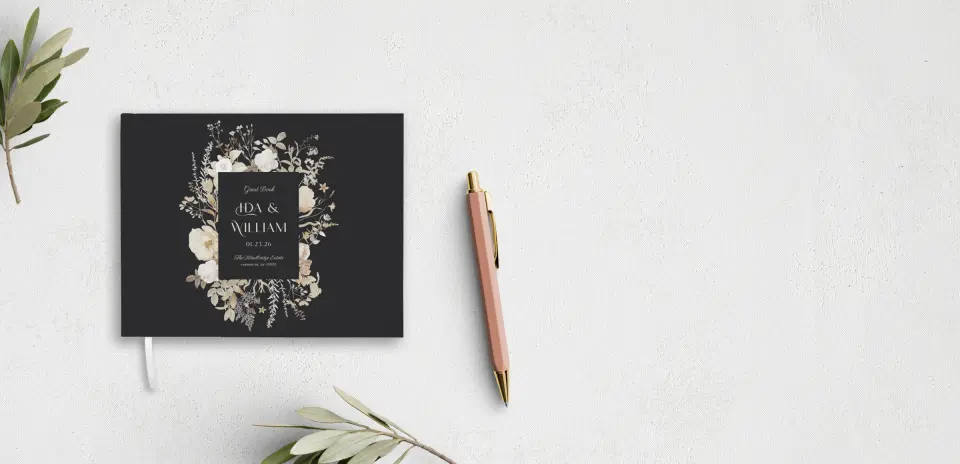Wedding Program Front