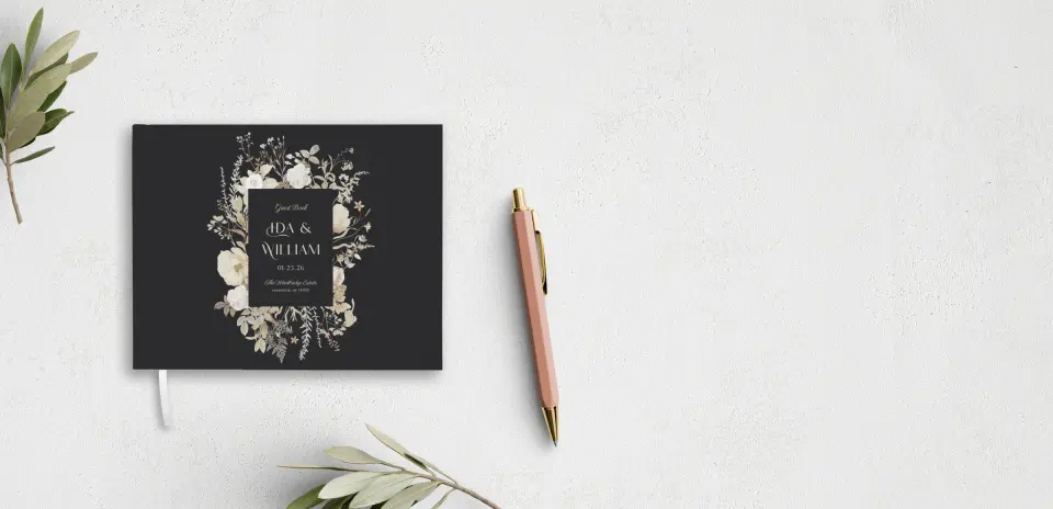 Wedding Program Front