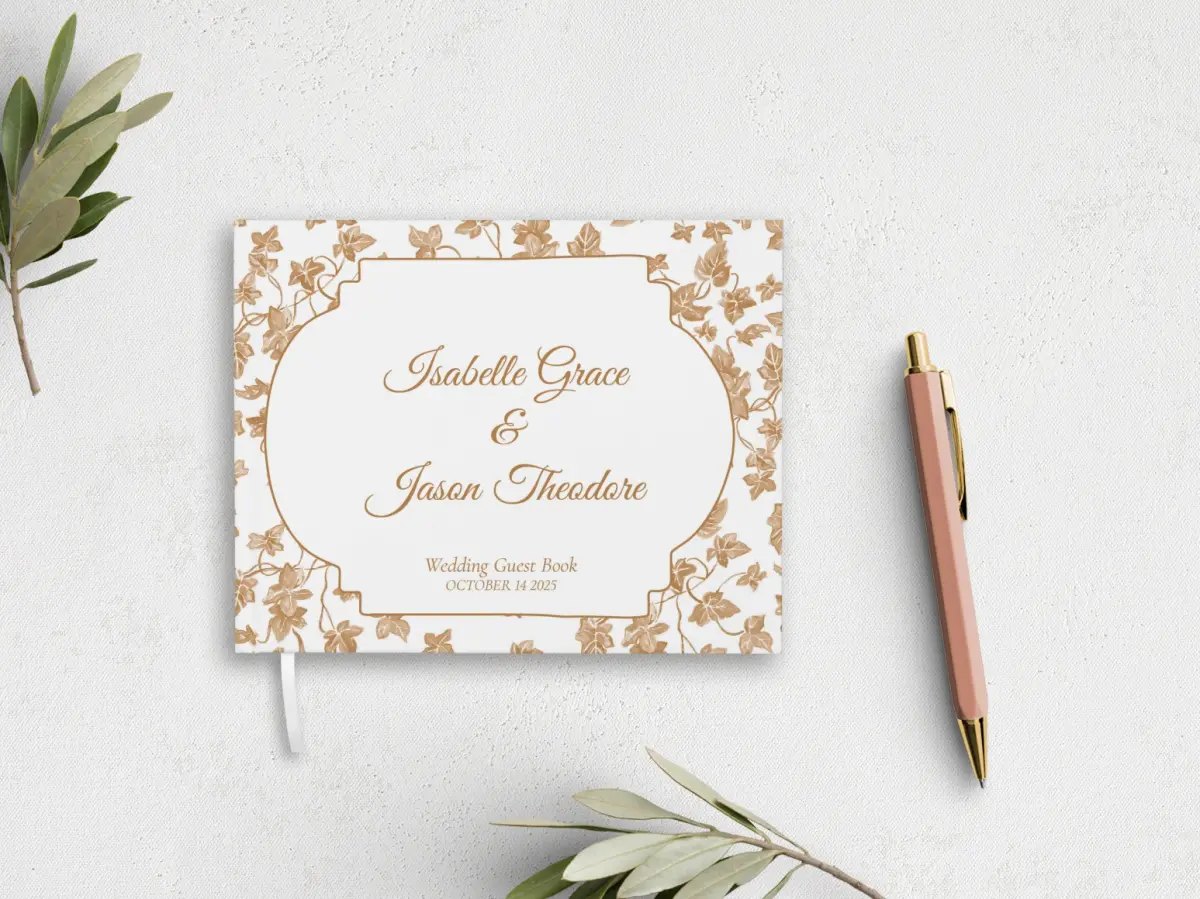 Wedding Program Front