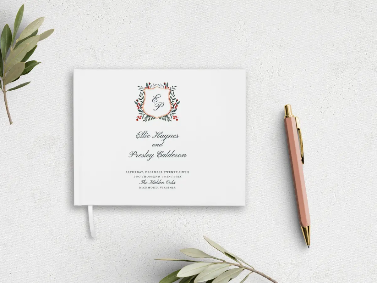 Wedding Program Front