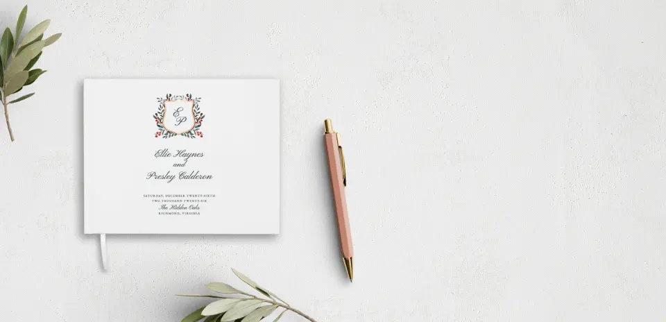 Wedding Program Front