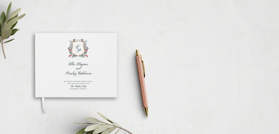 Wedding Program Front