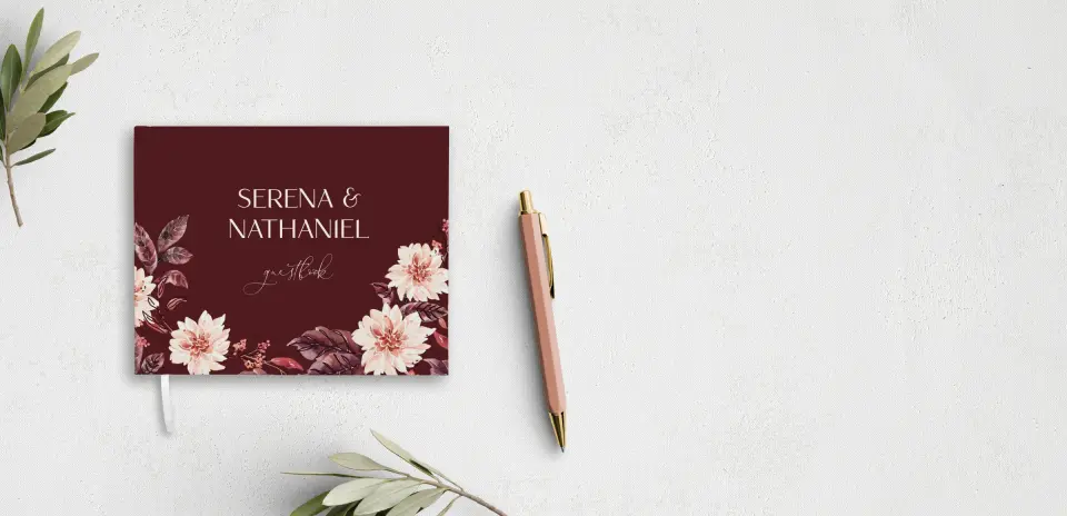 Wedding Program Front