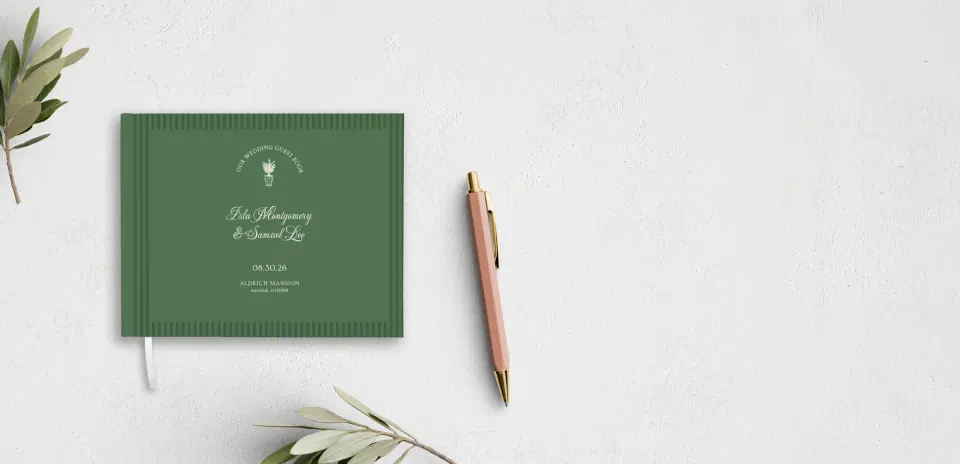 Wedding Program Front