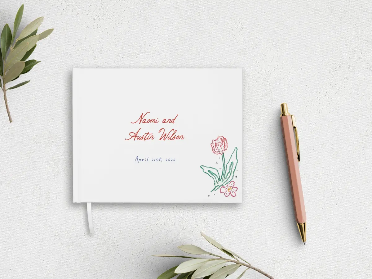 Wedding Program Front