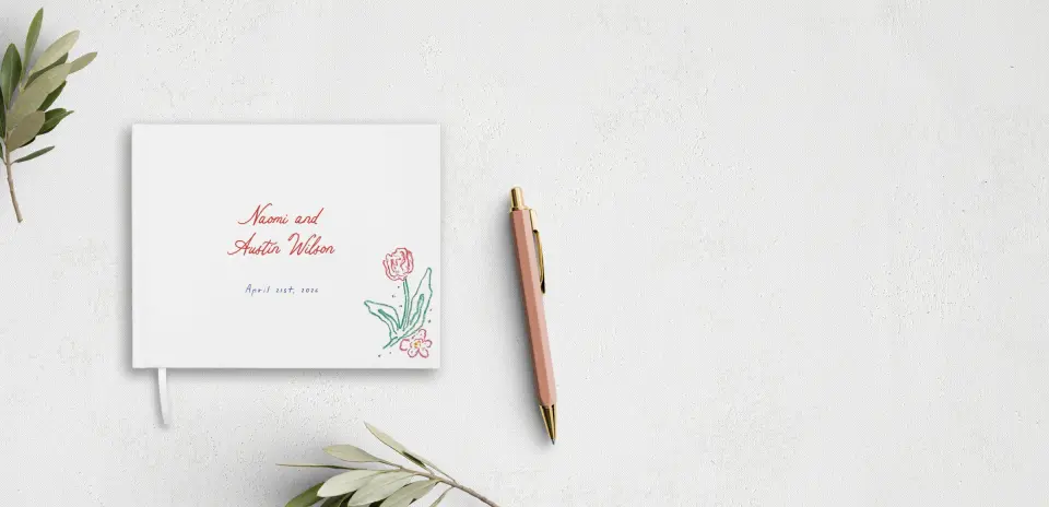 Wedding Program Front
