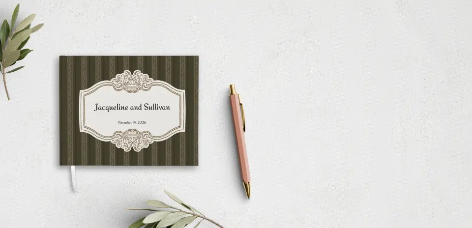 Wedding Program Front