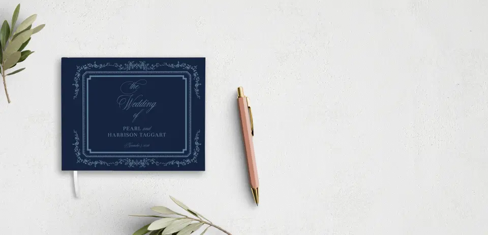 Wedding Program Front