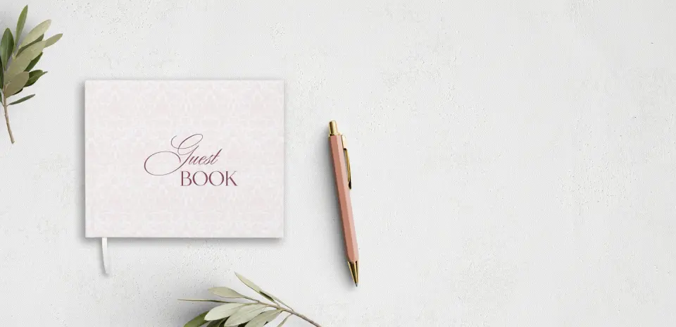 Wedding Program Front